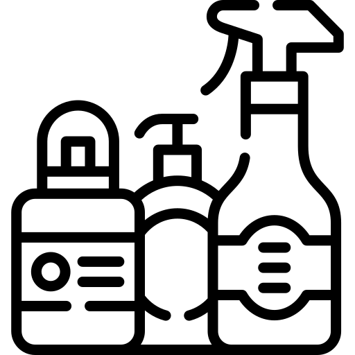 icon of different bottles